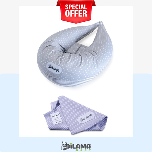 Cuscino gravidanza + federa di ricambio - Cuscino Gravidanza