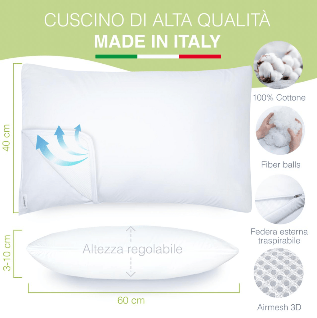 Cuscino per Bambino con Federa Antisoffoco - Dilamababy