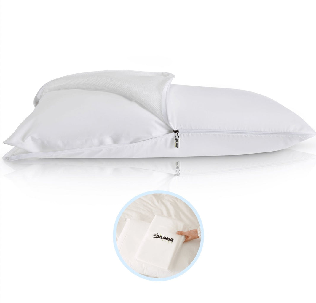 Copricuscino Ortopedico A Forma Di V In Pile Morbido | Federa Per Cuscino Gravidanza, Allattamento E Relax, 30x78 Cm (Blu Medio, Teddy Fleece)