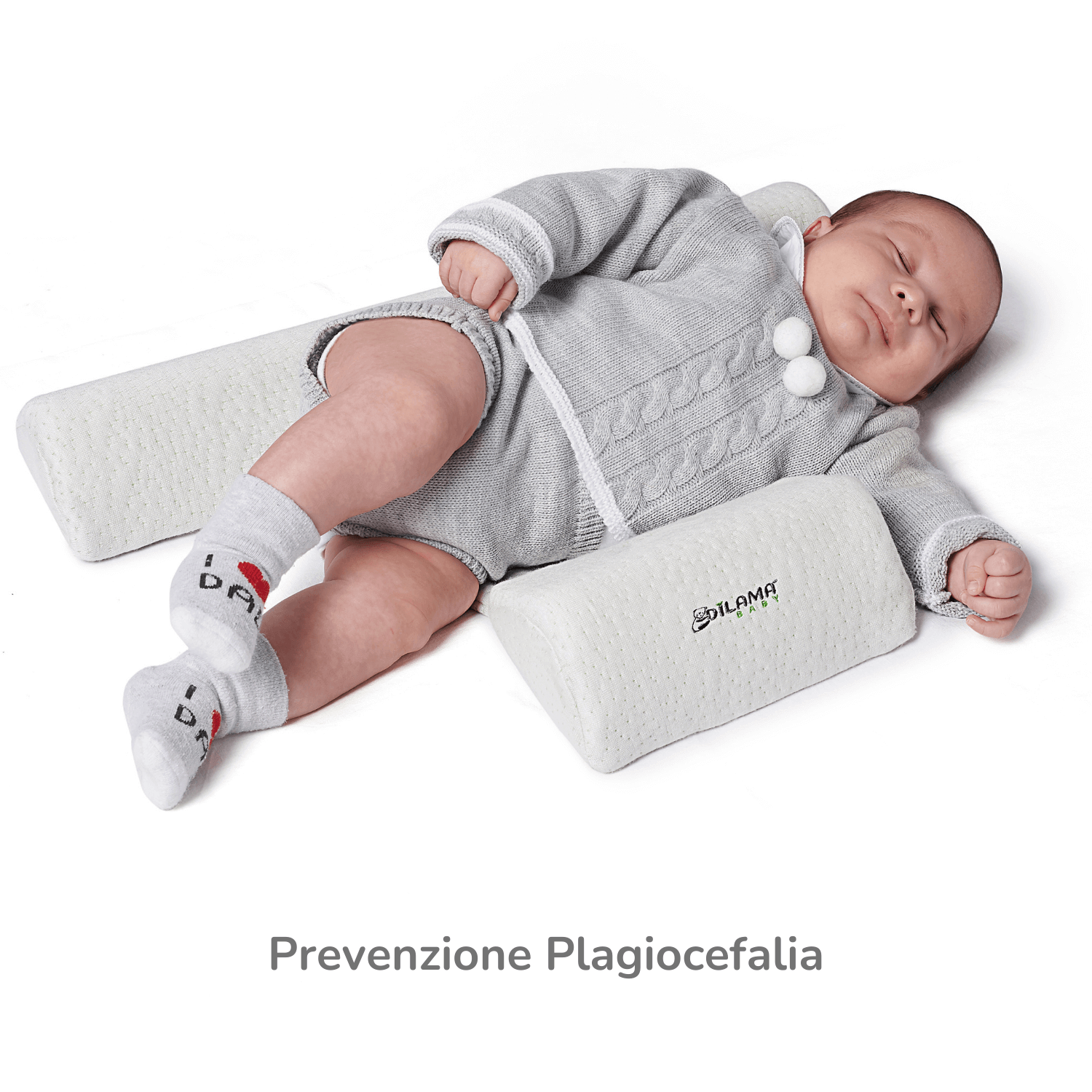 Cuscino Neonato Antireflusso Plagiocefalia e Prevenzione della Testa Piatta