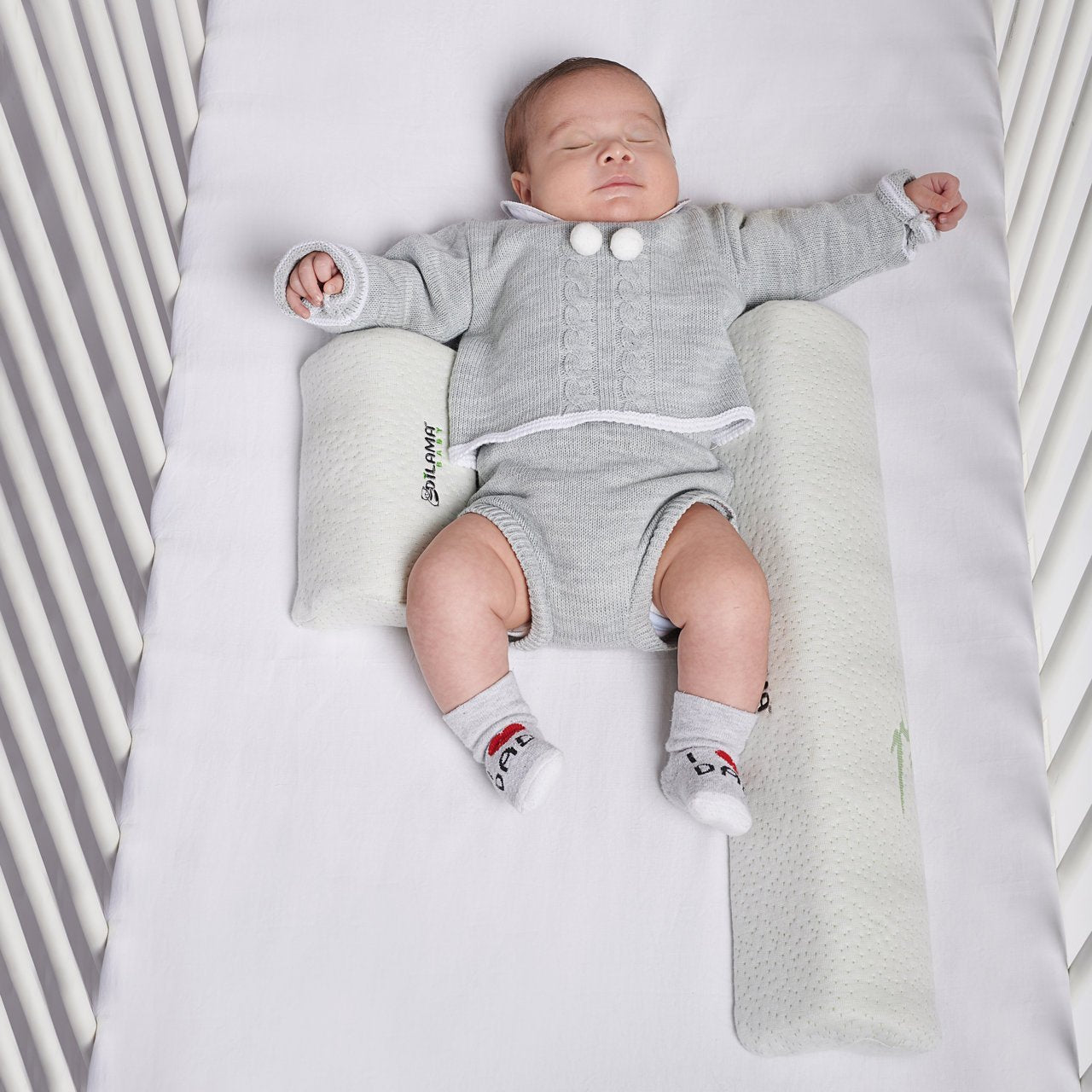 Sunveno cuscino per neonati neonato supporto per il sonno cuscino per  cuscino concavo Cartoon prevenire la